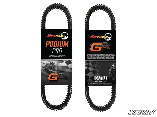 SuperATV Heavy-Duty CVT Drive Belt for Polaris (2022-24) RZR (OEM# 3211226) Podium Pro