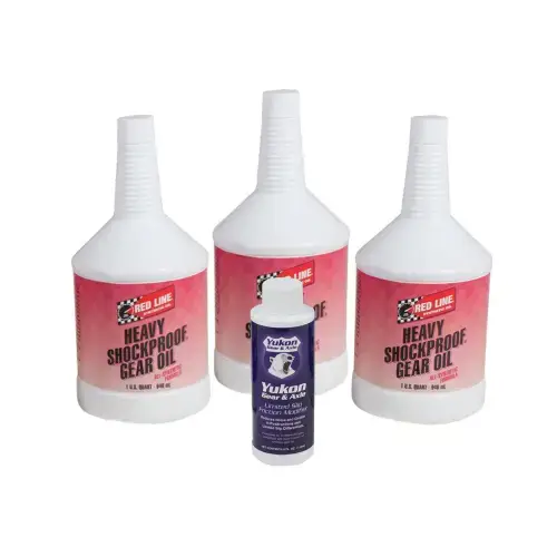 Yukon Redline Synthetic "Shock Proof" Oil with Positraction Additive, 3 Quarts