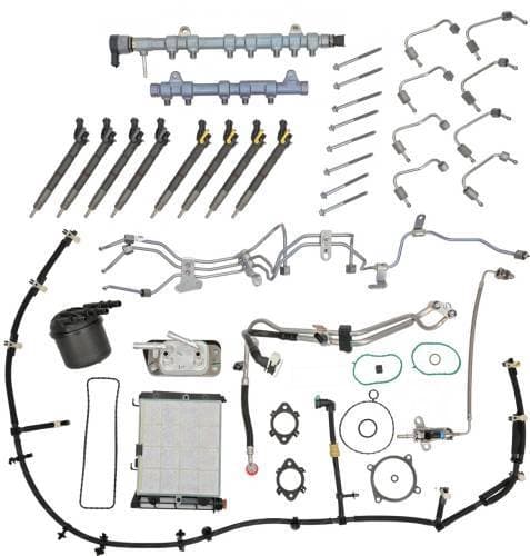Alliant Power Fuel Contamination Kit for Ford (2023-26) 6.7L Power Stroke, No Pump