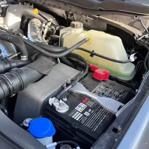 S&B Billet Battery Hold-Down Brackets for Ford (2023-26) Super Duty, 6.7L (Set)