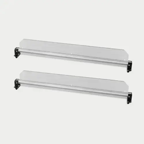 DECKED CargoGlide Double Tray Divider for 48" wide CargoGlide 2.0 - two (2) Tray Dividers, two (2) Cross Bars, two (2) footer kits, two (2) hardware kits (5 Ft 9 Inch Bed Length)