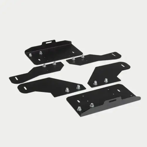DECKED CargoGlide 1.0 Mounting Brackets - brackets & spacers to mount CargoGlide onto vY midsize Drawer Systems