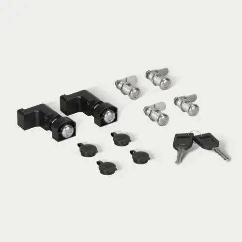 DECKED Lock Set - six (6) with two (2) Matching Keys for vX & vY Drawers and Stash Bins