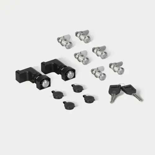 DECKED Lock Set - eight (8) with two (2) Matching Keys for vX & vY Drawers and Stash Bins (8 FT Bed)