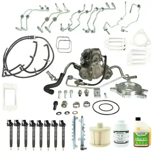 Industrial Injection Bosch Disaster Kit w/ Emissions Intact CP3 Conversion Kit for Chevy/GMC (2011-16) 6.6L Duramax LML