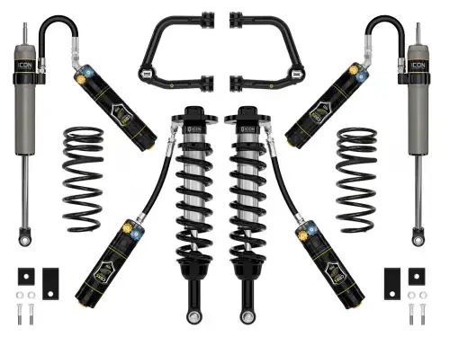 ICON 3-4.5" Lift, Stage 9 Suspension System, Tubular, CDXS for Toyota (2023-25) Sequoia