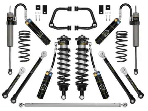 ICON 3-4.25" Lift, Stage 1, 3.0 Suspension System, Tubular, CDXS for Toyota (2023-25) Sequoia