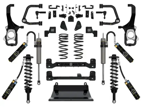 ICON 6" Lift, Stage 6 Suspension System, Tubular, CDXS for Toyota (2022-24) Tundra