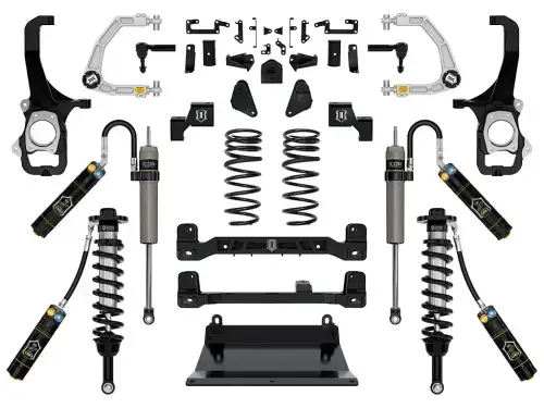 ICON 6" Lift, Stage 6 Suspension System, Billet, CDXS for Toyota (2022-24) Tundra
