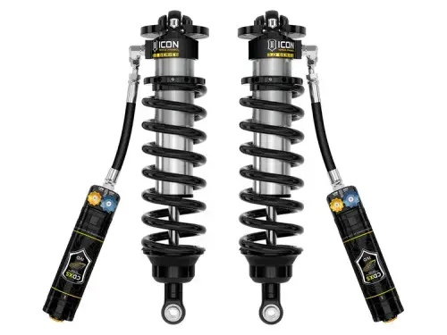 ICON 3-4.25" Lift, V.S. 3.0 Series Front Coilover Kit, Remote Reservoir w/ CDXS for Toyota (2023-25) Sequoia - 1.25-3.5" Lift for (2022-25) Tundra (Pair)