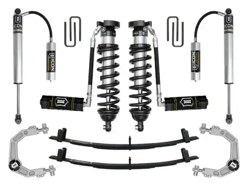 ICON 0-3" Lift, Stage 5 Suspension System, Billet UCA for Toyota (1995.5-04) Tacoma 