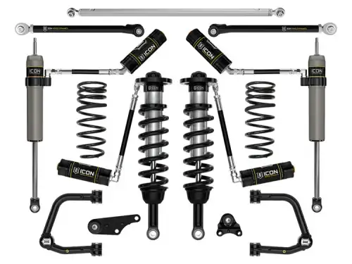 Icon 1.25-3" Lift, Tubular, Suspension System for Toyota (2025) 4Runner 4WD (Stage 7)