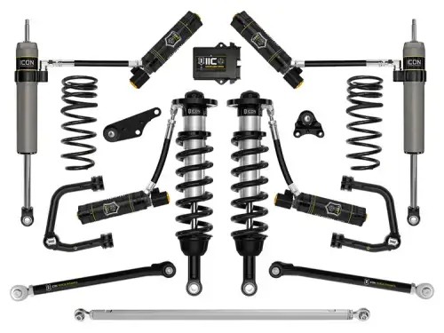 Icon 1.25-3" Lift, Tubular, Suspension System for Toyota (2025) 4Runner 4WD (Stage 13)