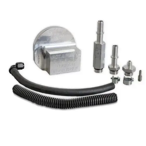 H&S Motorsports Upper Fuel Filter Bypass Kit for Ford (2011-16) 6.7L Power Stroke
