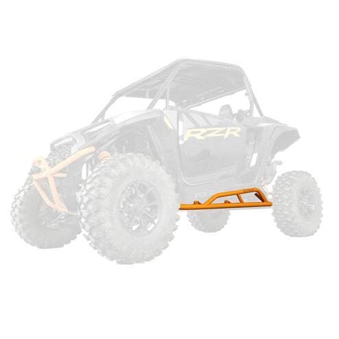 HMF Rock Sliders for Polaris (2024-26) RZR XP 1000, Red - Indy