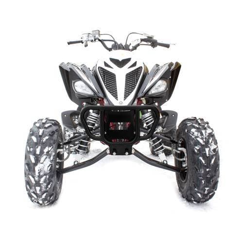 HMF Front Bumper for Yamaha (2006-26) Raptor 700, MX Hoop Style, Black