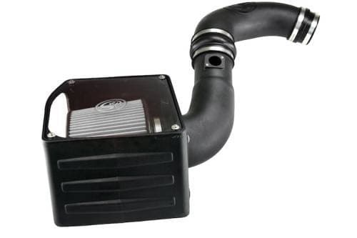 S&B Cold Air Intake Kit for Chevy/GMC (2004-05) 6.6L LLY Duramax (Dry Extendable, White)