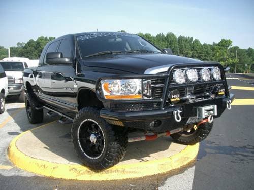 Tough Country Custom Deluxe Front Bumper for Dodge (2006-09) 1500 Maga Cab & 2500/3500