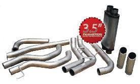 Bully Dog, Nissan (2004-09) Titan 5.6L, 3.5" Dual Sport Side Exit