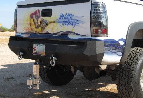 Iron Bull Rear Bumper, Chevy (1999-02) 1500, (01-06) Tahoe/Suburban