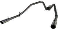 MBRP Cat Back Exhaust, Dodge (2003) 1500, 5.7 Hemi, Sc/Cc-Sb, Dual Split Rear, T409 Stainless