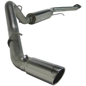 MBRP Cat Back Exhaust, Chevy/GMC (2003-07) 1500/1500HD,4.8L & 5.3L, EC/CC-SB, Single Side Exit, T-409 Stainless