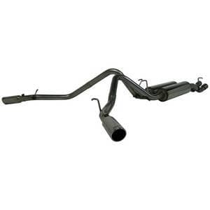 MBRP 2.5" Cat Back Exhaust, Chevy/GMC (2003-07) 2500HD, 6.0L, EC-SB, Dual Split Side, T-409 Stainless