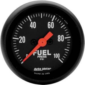 Auto Meter Z-Series, Fuel Pressure 100psi (Full Sweep Electric)