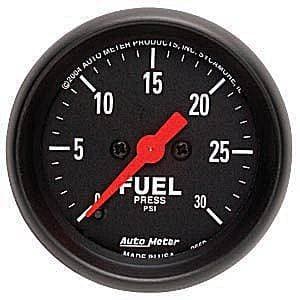 Auto Meter Z-Series, Fuel Pressure 30psi (Full Sweep Electric)