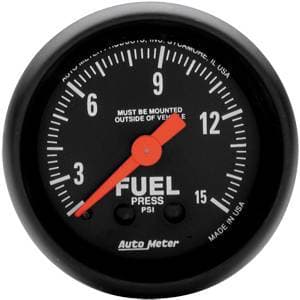 Auto Meter Z-Series, Fuel Pressure 15psi (Mechanical)