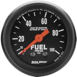Auto Meter Z-Series, Fuel Pressure 100psi (Mechanical)