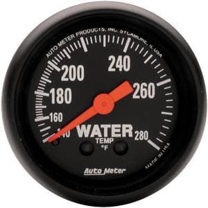 Auto Meter Z-Series, Water Temperature 140*-280*F (Mechanical)
