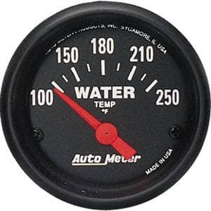 Auto Meter Z-Series, Water Temperature 100*-250*F (Short Sweep Electric)