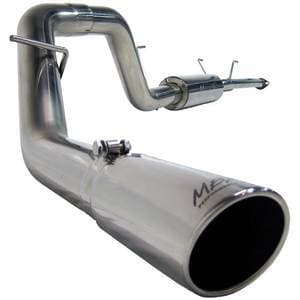 MBRP Cat Back Exhaust, Toyota (2007-09) Tundra, 4.7L & 5.7L, EC-Std & SB/CC-SB, Single Side Exit, T409 Stainless