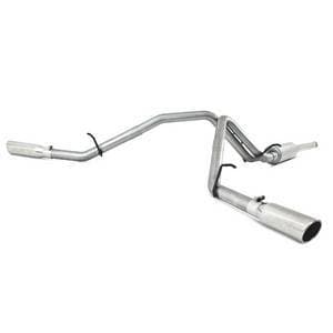 MBRP Cat Back Exhaust, Chevy/GMC (2009-11) 1500/1500HD, 4.8L & 5.3L EC/CC, Dual Split Side, Aluminized