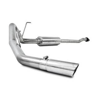 MBRP Cat Back Exhaust, Ford (2009-11) F-150. 4.6L & 5.4L, EC/CC, Single Side Exit, T409 Stainless