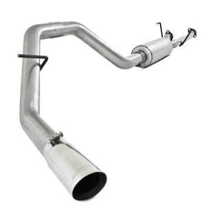 MBRP Cat Back Exhaust, Toyota (2009-11) Tundra, 5.7L, DC-StdB/CM-SB, Single Side Exit, Aluminized
