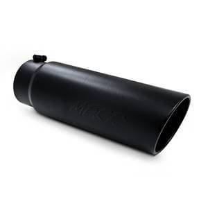 MBRP Exhaust Tip 5" inlet, 6" outlet, angle cut 18" long, Black