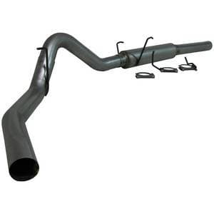 MBRP 4" Cat Back Exhaust, Dodge (2004.5-07) 2500/3500, 5.9L Cummins, Single Side Exit, Aluminized Perf.
