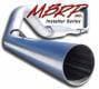 MBRP 4" Turbo Back, Ford (2003-05) Excursion, 6.0L Power Stroke, Single Side Exit, Aluminized (Stock Cat)