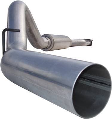 MBRP 4" Cat Back Exhaust, Chevy/GMC (2001-05) 2500/3500, 6.6L Duramax, EC/CC, Single Side Exit, Aluminized