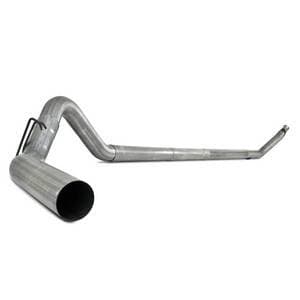 MBRP 4" Turbo Back, Dodge (1994-02) 2500/3500, 5.9L Cummins, Single Side Exit, Aluminized (No Muffler)