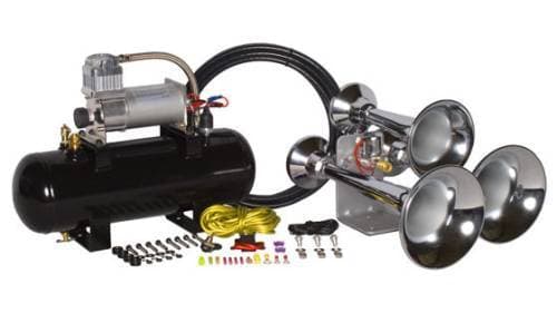 Outlaw3 Chime Chrome, 2 Gallon 280c, Train Horn Kit