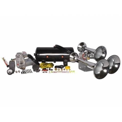 Outlaw3 Chime Chrome, 2 Gallon 325c, Train Horn Kit