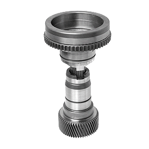 ATS Billet Output Shaft, Dodge (1996-02) 5.9L Cummins, 2 Piece, 47-RE, 96-02