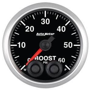 Auto Meter Competition Series, Boost Pressure 60psi w/ Warning