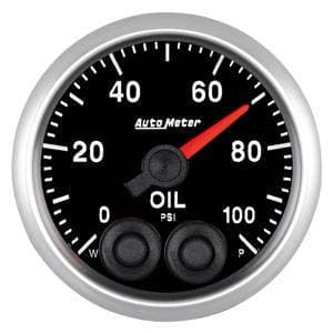 Auto Meter Competition Series, Oil Pressure 100psi w/ Warning