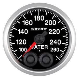 Auto Meter Elite Series, Water Temperature 100*-260*F