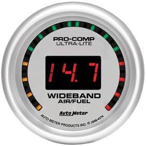 Auto Meter Ultra Lite Series, Air Fuel Ratio-Wideband Street (Full Sweep Electric)