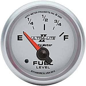 Auto Meter Ultra Lite II Series, Fuel Level (Short Sweep Electric) GM